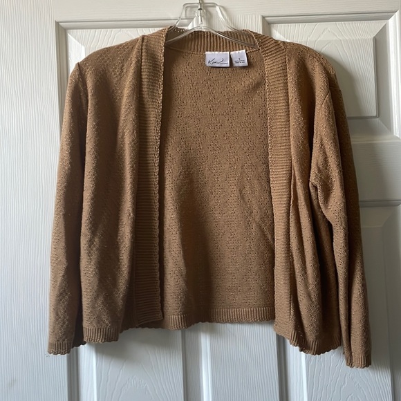 Kim Rogers Sweaters - Kim Rogers Tan Cardigan 5/$18 Sale